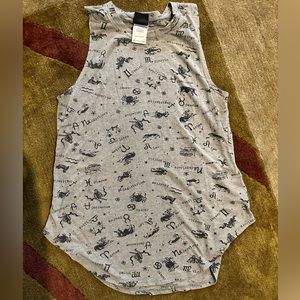 Zodiac sign tank top